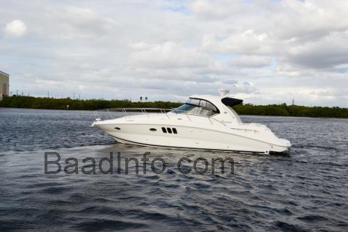 Sea Ray 38 Sundancer tekniske specifikationer og anmeldelser
